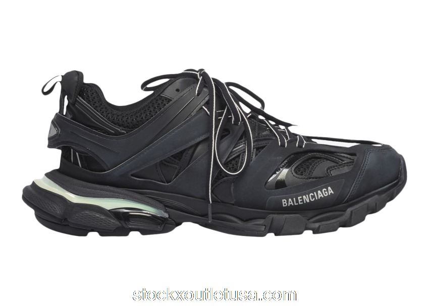 Outlet Balenciaga Track LED Black (W) 555032W2GB11000