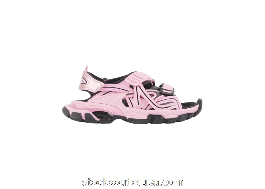 Outlet Balenciaga Track Sandal Neon Pink (W) 617543W2FH15010