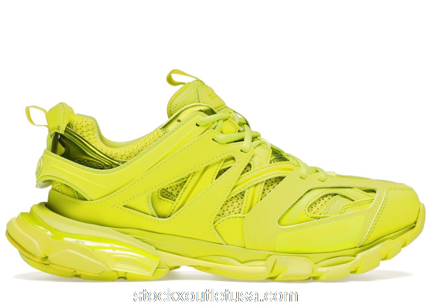 Outlet Balenciaga Track Trainer Lime 542023W2LA13501