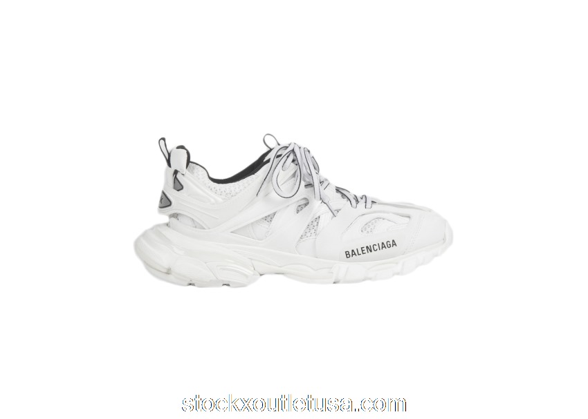 Outlet Balenciaga Track White Black 542023W3AC19010