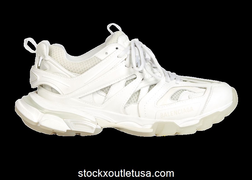 Outlet Balenciaga Track White Glow in the Dark 542023W3CR19000