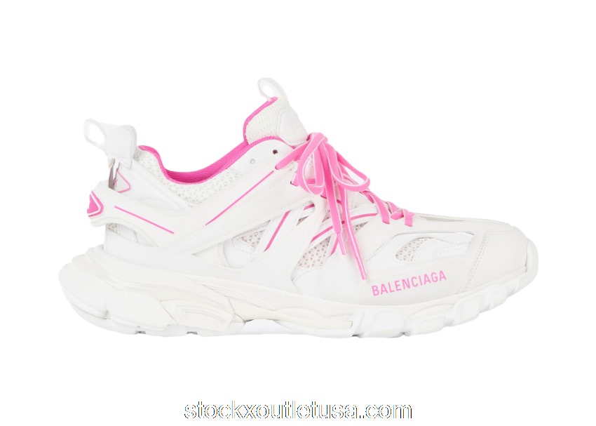 Outlet Balenciaga Track White Pink (W) 542436W3AC29055