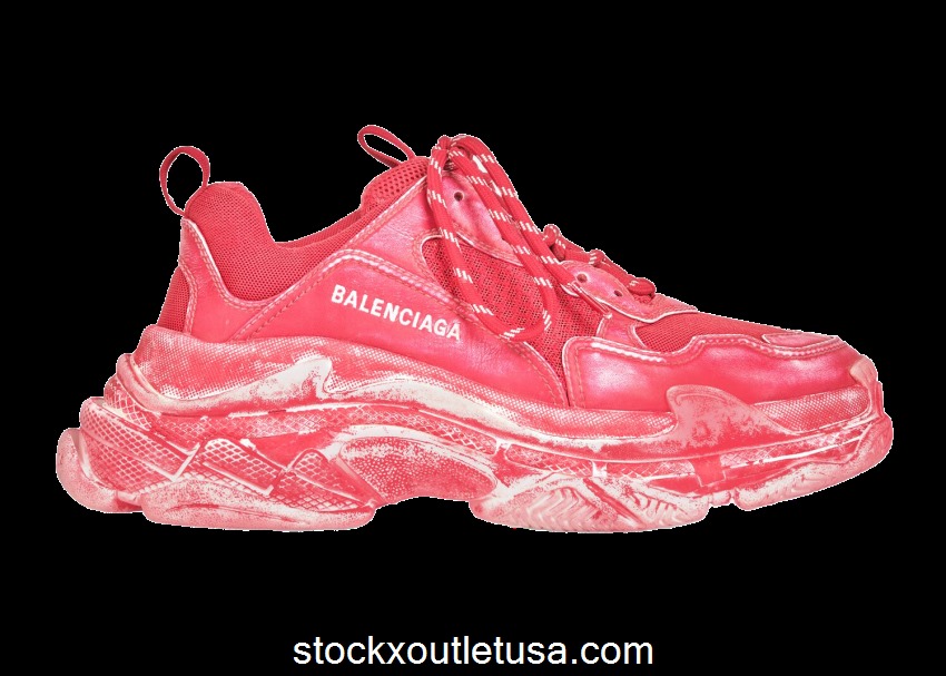 Outlet Balenciaga Triple S Faded Red 536737W3CN36000