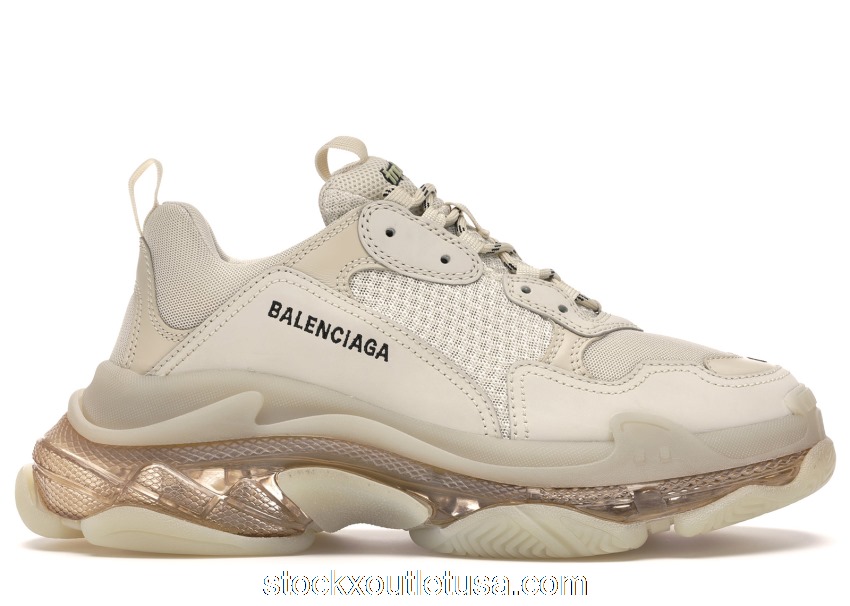 Outlet Balenciaga Triple S Off-White