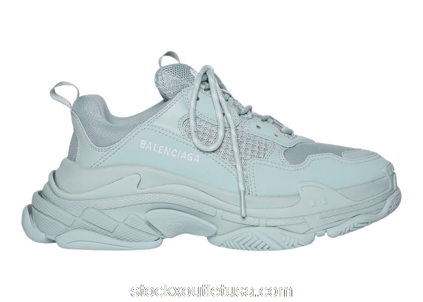 Outlet Balenciaga Triple S Pale Blue 536737W2FW14700