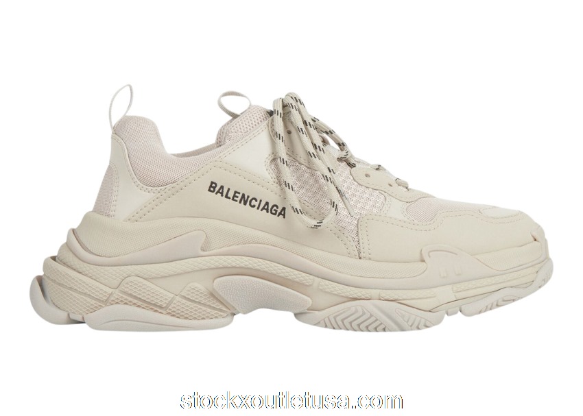 Outlet Balenciaga Triple S Triple Beige 536737W2FW19700