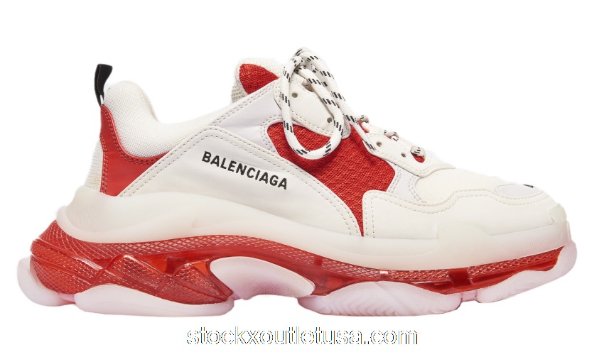 Outlet Balenciaga Triple S Vermillon 541624W09OH6506