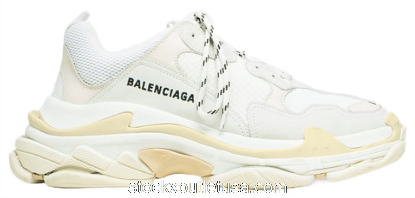 Outlet Balenciaga Triple S White 2019 534217W09E19000
