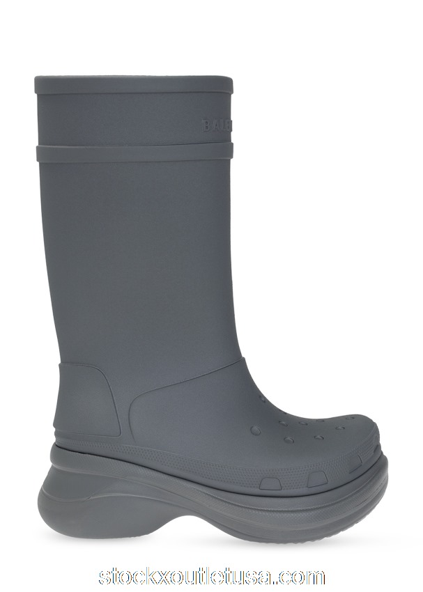 Outlet Balenciaga x Crocs Boot Grey (W) 677388W1S8E1500