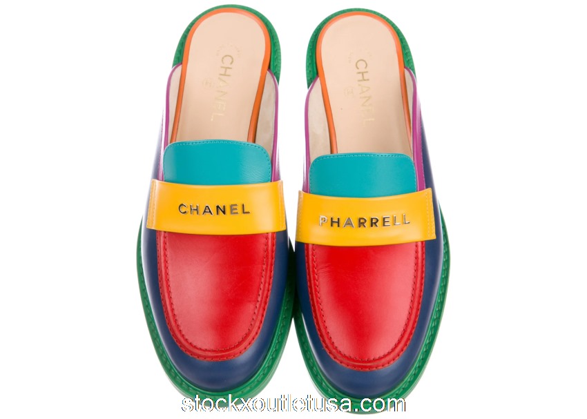 Outlet Chanel Mules Pharrell Multi-Color 19D G34846X51156 0H800 15B