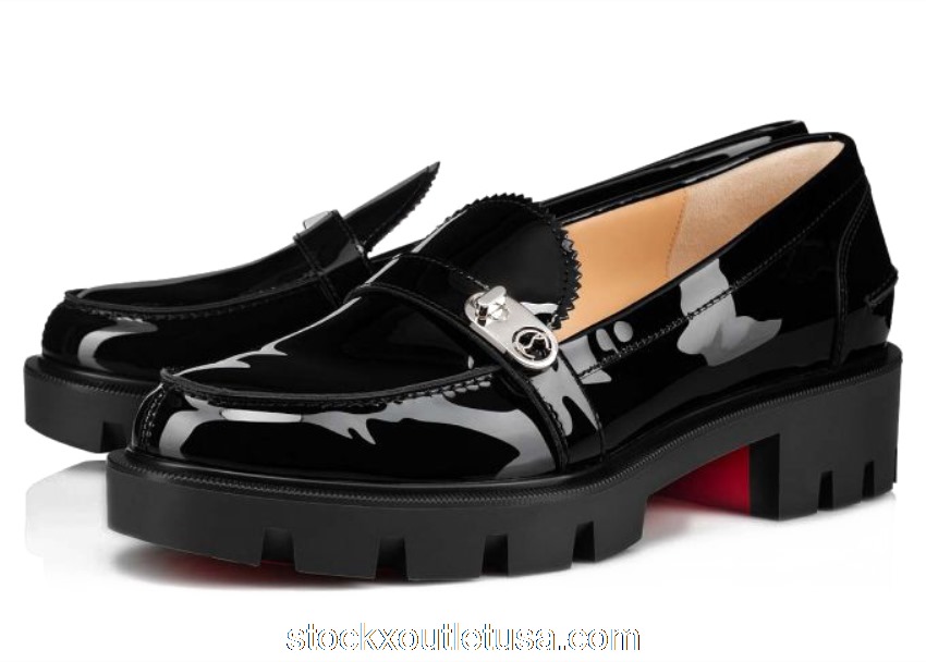 Outlet Christian Louboutin Lock Woody Black (W) 3210176BK01