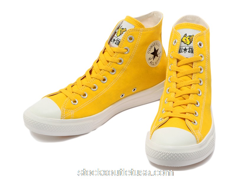 Outlet Converse All Star Light Hi Pokemon Pikachu 31306260