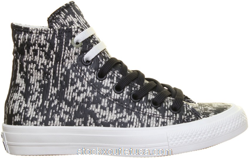 Outlet Converse Chuck Taylor All-Star 2 Rubber Hi Black 153562C