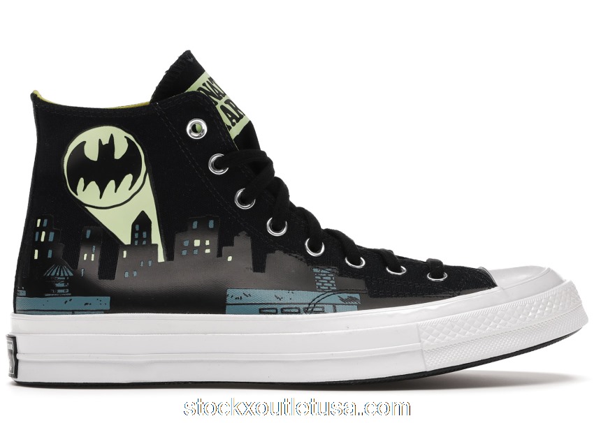 Outlet Converse Chuck Taylor All-Star 70 Hi Chinatown Market x Batman Black 167511C