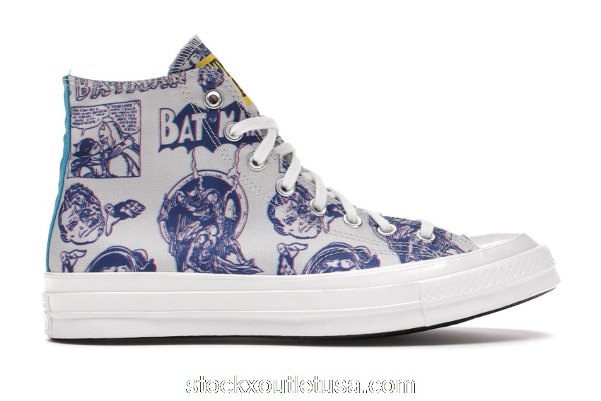 Outlet Converse Chuck Taylor All-Star 70 Hi Chinatown Market x Batman White 167512C