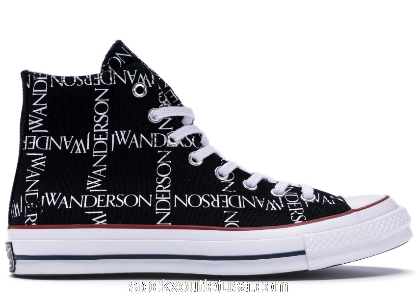 Outlet Converse Chuck Taylor All-Star 70 Hi Grid JW Anderson Black 160807C