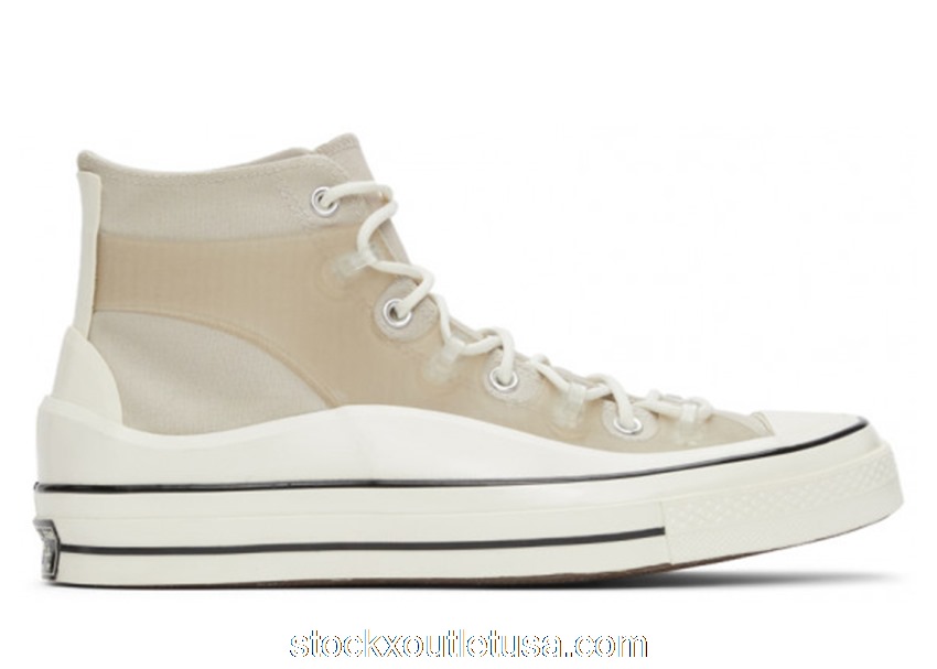 Outlet Converse Chuck Taylor All-Star 70 Hi Hybrid Function Utility String Egret Black 171656C