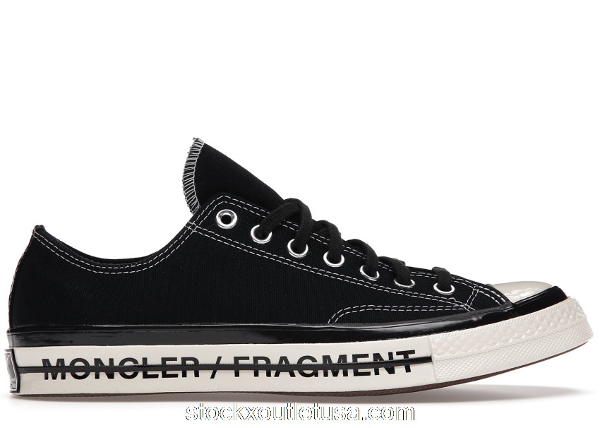 Outlet Converse Chuck Taylor All-Star 70 Hi Moncler Fragment Black 172320C