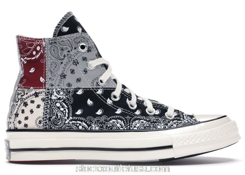 Outlet Converse Chuck Taylor All-Star 70 Hi Offspring Paisley Black 169880C