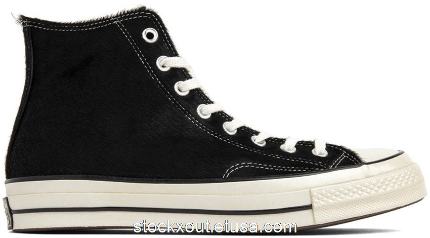 Outlet Converse Chuck Taylor All-Star 70 Hi Pony Hair Black 164588C