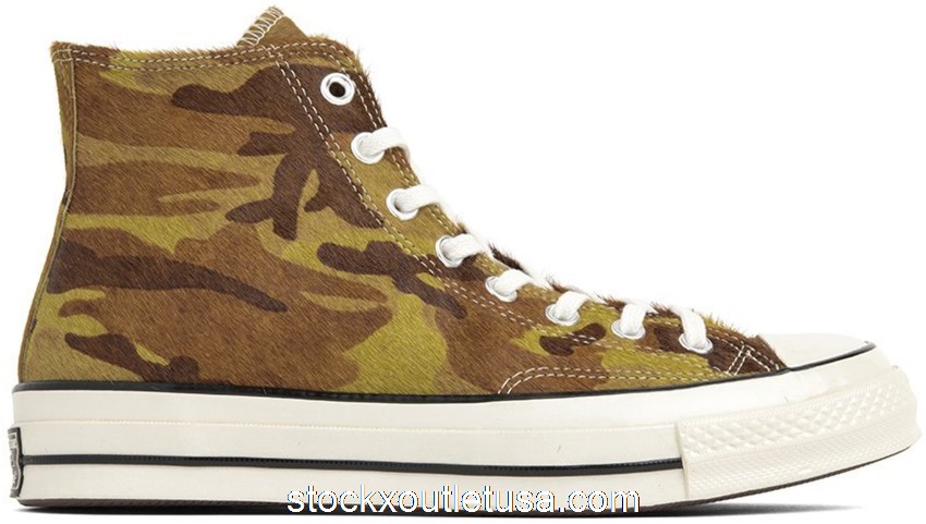 Outlet Converse Chuck Taylor All-Star 70 Hi Pony Hair Camo 164589C