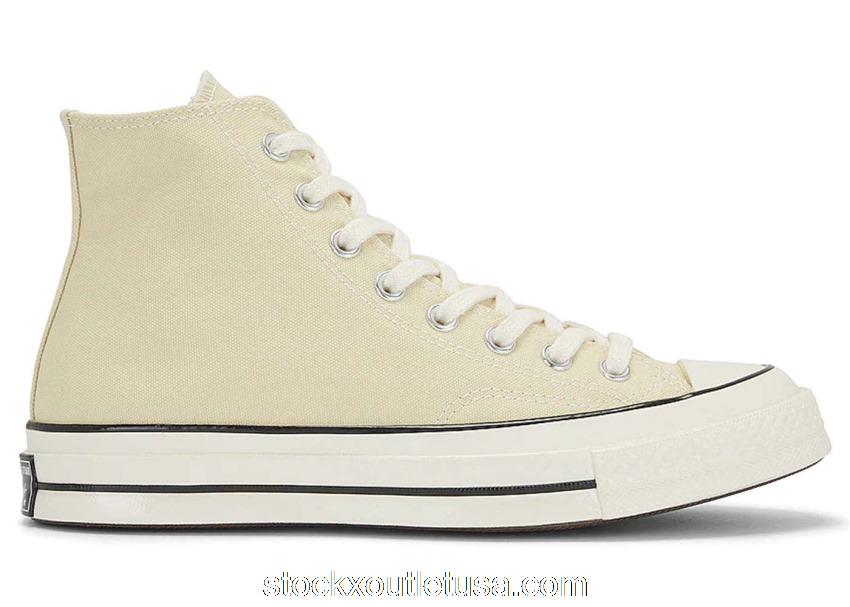 Outlet Converse Chuck Taylor All-Star 70 Hi Recycled Canvas Lemon Drop A00458C