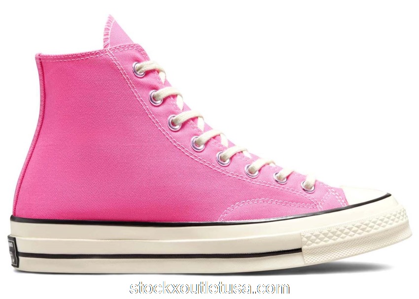 Outlet Converse Chuck Taylor All-Star 70 Hi Recycled Canvas Pink 172678C