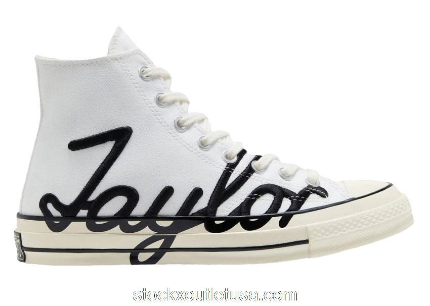 Outlet Converse Chuck Taylor All-Star 70 Hi Scripted Signature White 167696C
