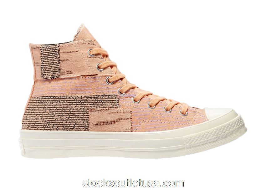 Outlet Converse Chuck Taylor All-Star 70 Hi Textile Patchwork Pack Peach