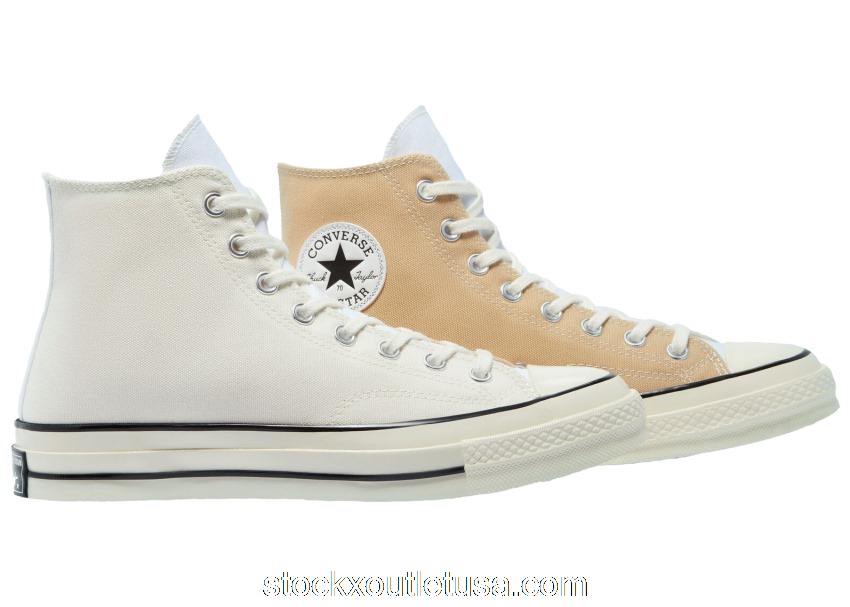 Outlet Converse Chuck Taylor All-Star 70 Hi Tri-Panel Sesame Egret 170958C