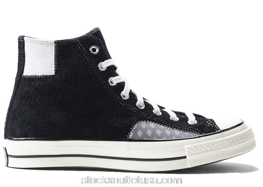 Outlet Converse Chuck Taylor All-Star 70 Hi Twisted Prep Black Mouse 166855C