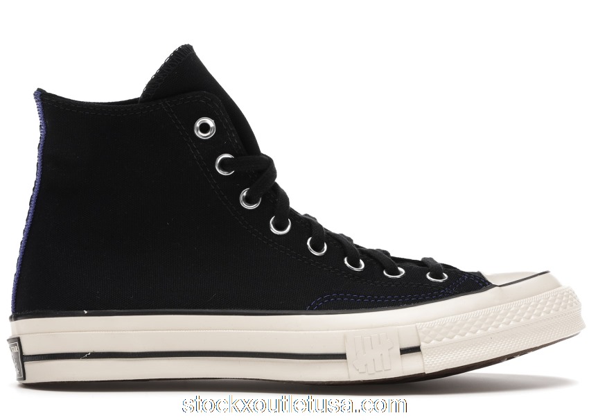 Outlet Converse Chuck Taylor All-Star 70 Hi Undefeated Fundamentals Black