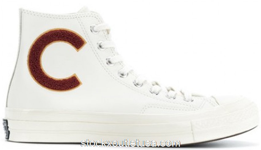 Outlet Converse Chuck Taylor All-Star 70 Hi Woodmark Wool Ivory (W) 159679C