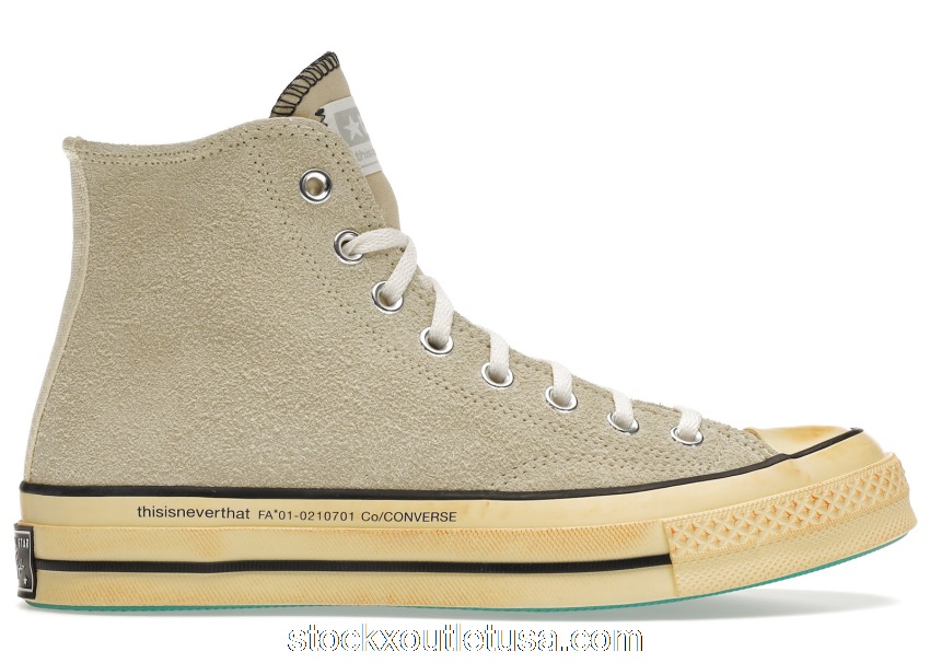 Outlet Converse Chuck Taylor All-Star 70 Hi thisisneverthat Lemon Icing 172395C