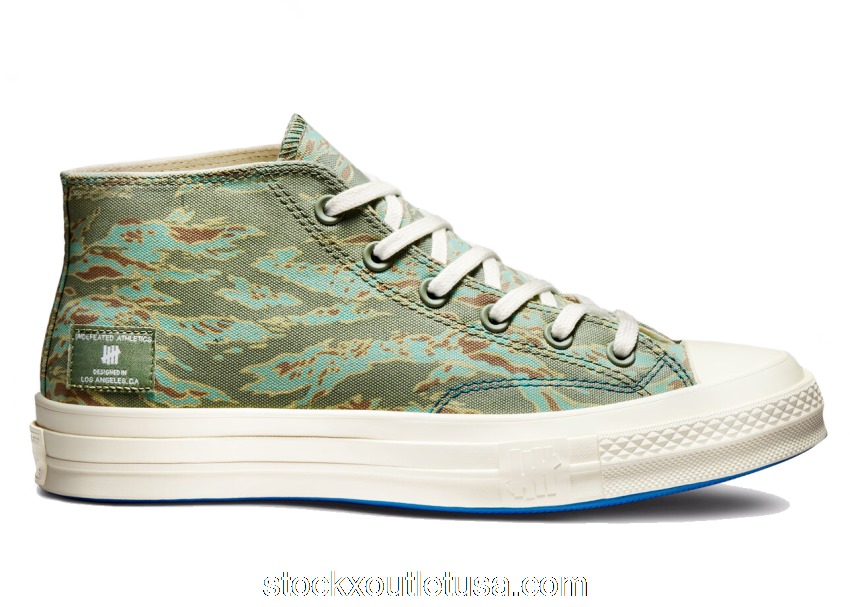 Outlet Converse Chuck Taylor All-Star 70 Mid Undefeated Forest 172397C