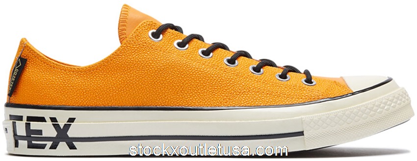Outlet Converse Chuck Taylor All-Star 70 Ox Gore-Tex Orange Rind 163228C
