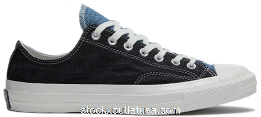Outlet Converse Chuck Taylor All-Star 70 Ox Renew Denim Tri Panel 166287C