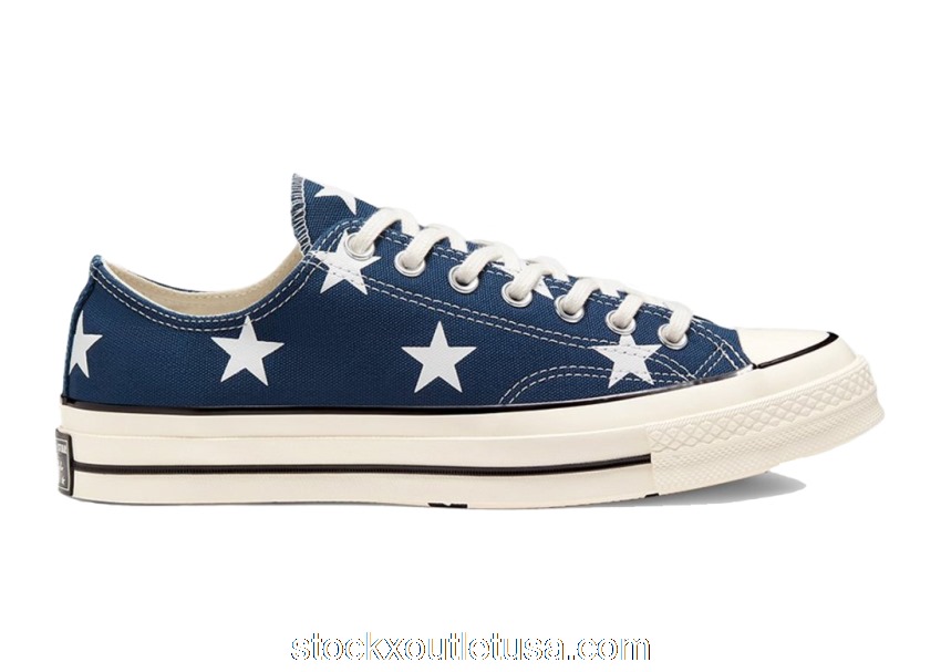 Outlet Converse Chuck Taylor All-Star 70 Ox Stars Navy White 167812C