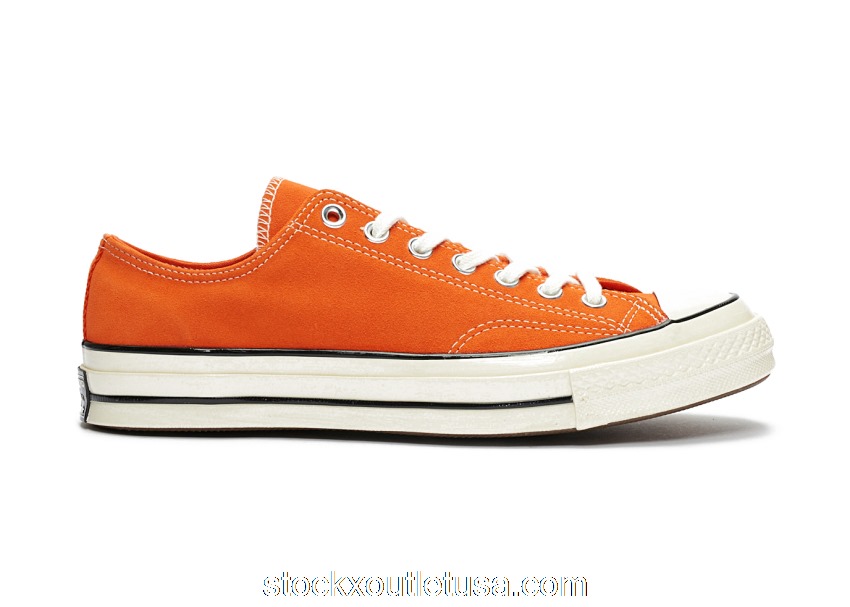 Outlet Converse Chuck Taylor All-Star 70 Ox Suede Campfire Orange 166217C