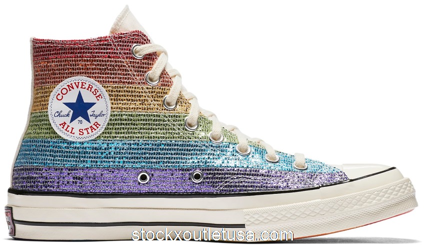 Outlet Converse Chuck Taylor All-Star 70s Hi Miley Cyrus Pride (2018) (W) 162250C