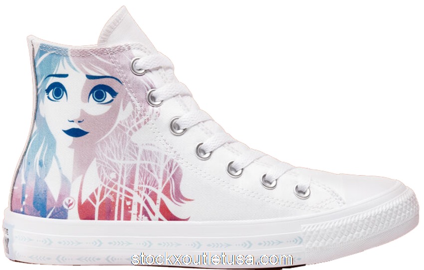 Outlet Converse Chuck Taylor All-Star Hi Frozen 2 White 167357C