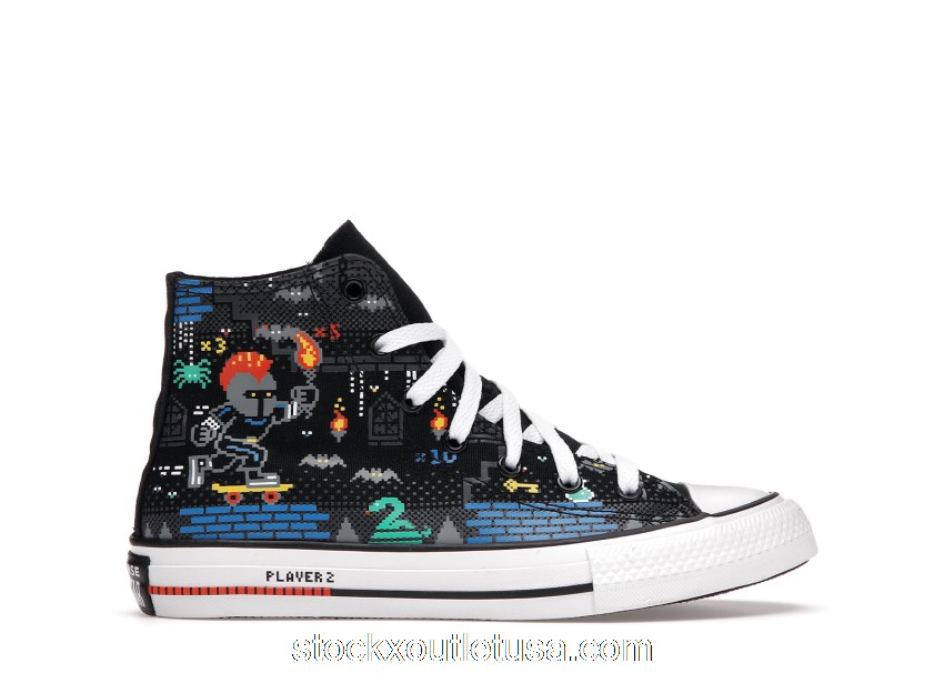 Outlet Converse Chuck Taylor All-Star Hi Gamer (GS) 670212F