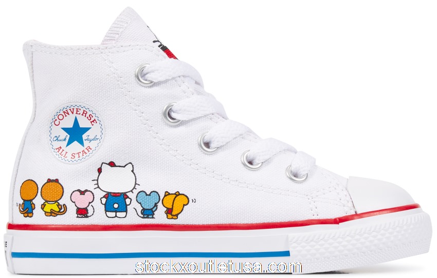 Outlet Converse Chuck Taylor All-Star Hi Hello Kitty White (TD) 762946F/762946C (EU)