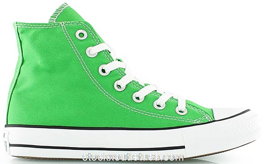 Outlet Converse Chuck Taylor All-Star Hi Jungle Green White 142369C