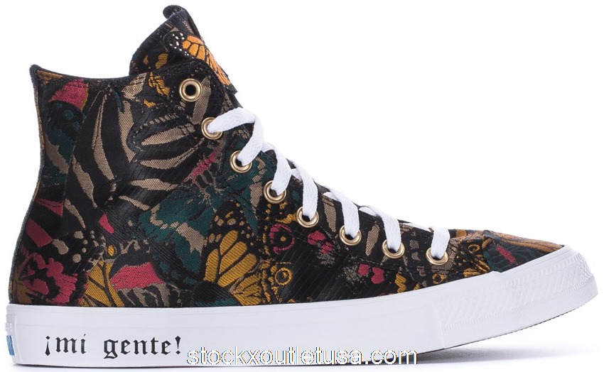 Outlet Converse Chuck Taylor All-Star Hi Mi Gente Black Carmine Pink 168606C