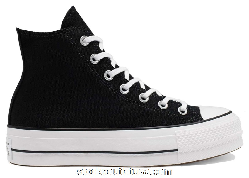 Outlet Converse Chuck Taylor All-Star Hi Platform Black White (W) 560845F/560845C