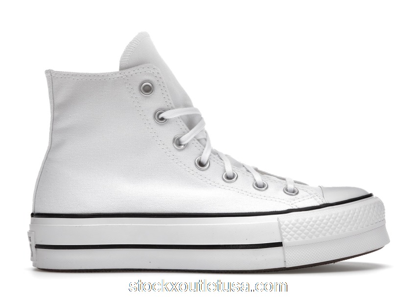 Outlet Converse Chuck Taylor All-Star Hi Platform White Black (W) 560846C/560846F