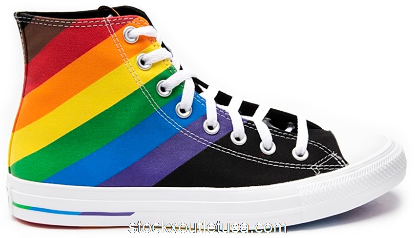 Outlet Converse Chuck Taylor All-Star Hi Pride Black (2020) 167759C