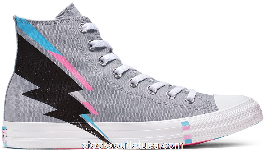 Outlet Converse Chuck Taylor All-Star Hi Pride Grey (2019) 165716C