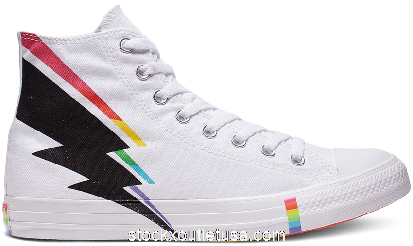 Outlet Converse Chuck Taylor All-Star Hi Pride White (2019) 165715C